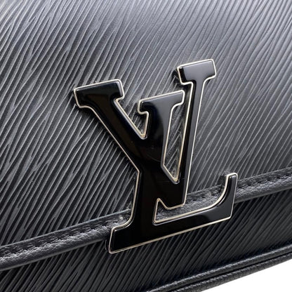 Louis Vuitton One Shoulder Bag Buci NM M59386 Epi Noir Black Black Purple Louis