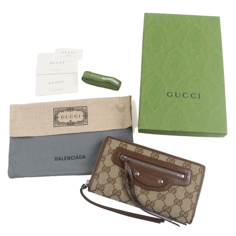 Gucci Balenciaga Gucci Balenciaga 681710 The Hacker Project Neo-classic Canvas