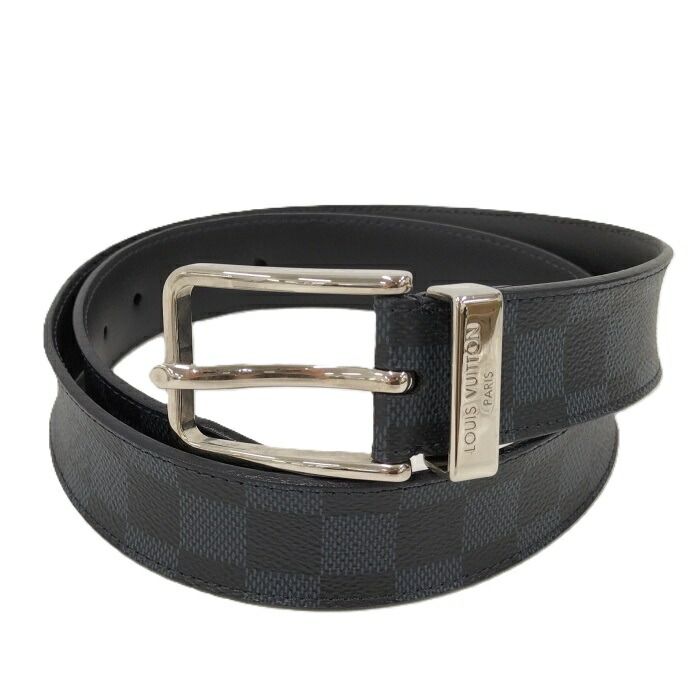 Louis Vuitton Santure Pont Neuf Damier Cobalt Belt M6067v