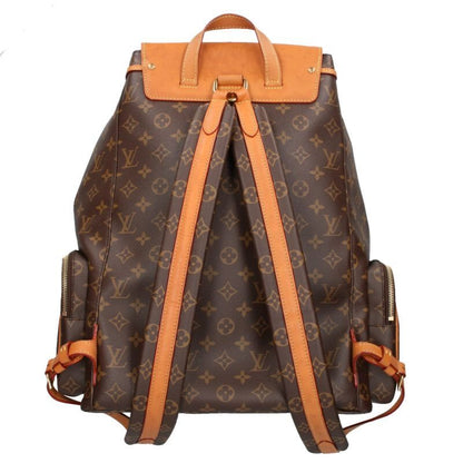 Louis Vuitton M44658 Trio Backpack Coated Canvas Monogram Backpack Men's