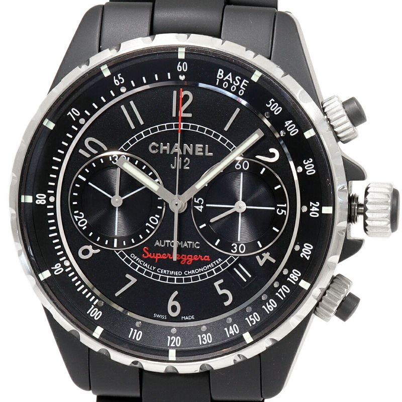 Chanel J12 Superleggera Chrono H3409 Men's