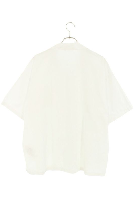 Prada Ucs418 Triangle Logo Patch Short Sleeve Shirt Men's S