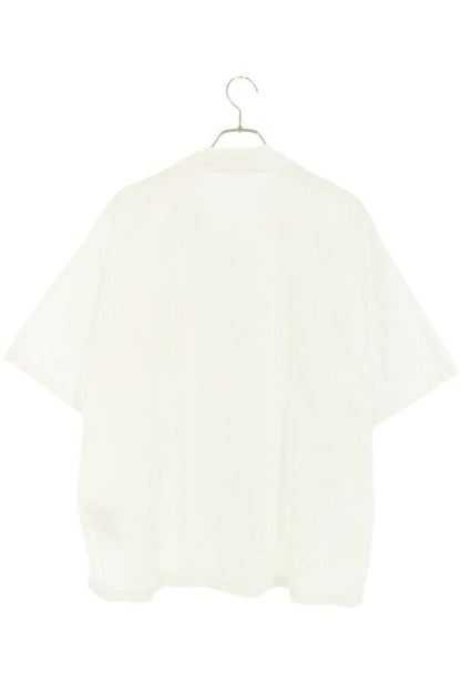 Prada Ucs418 Triangle Logo Patch Short Sleeve Shirt Men's S