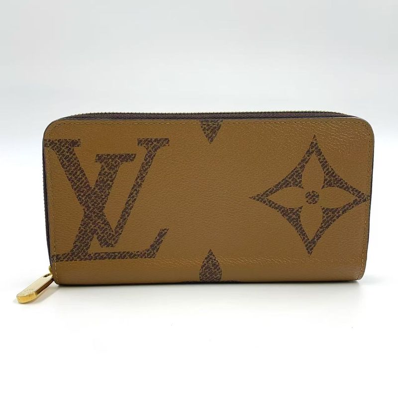Louis Vuitton Zippy Wallet Monogram Giant Monogram Giant RFID Reactive Leather