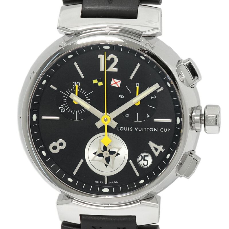Louis Vuitton Tambour Chrono Lovely Cup GM Q11bg Men's