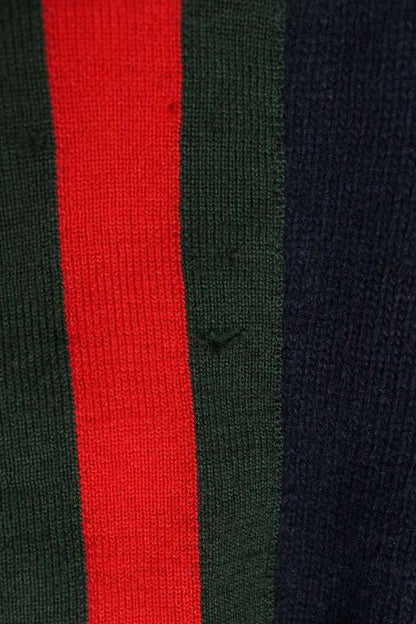 Gucci 476631 Xsv27 Web Stripe Knit Hoodie Men's L