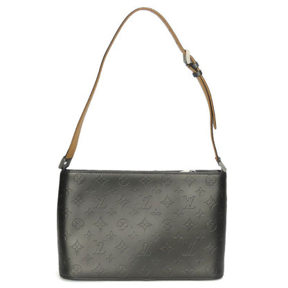 Louis Vuitton Shoulder Bag Alston M55122 Monogram Matte Dark Grey Metallic