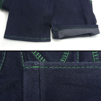 Bottega Veneta Overlock Stitch Pants 671048 46 Navy