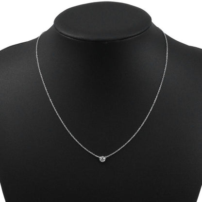 Tiffany & Co By-the-yard 1P Diamond Elsa Peretti Pt950platinum X Diamond Ladies