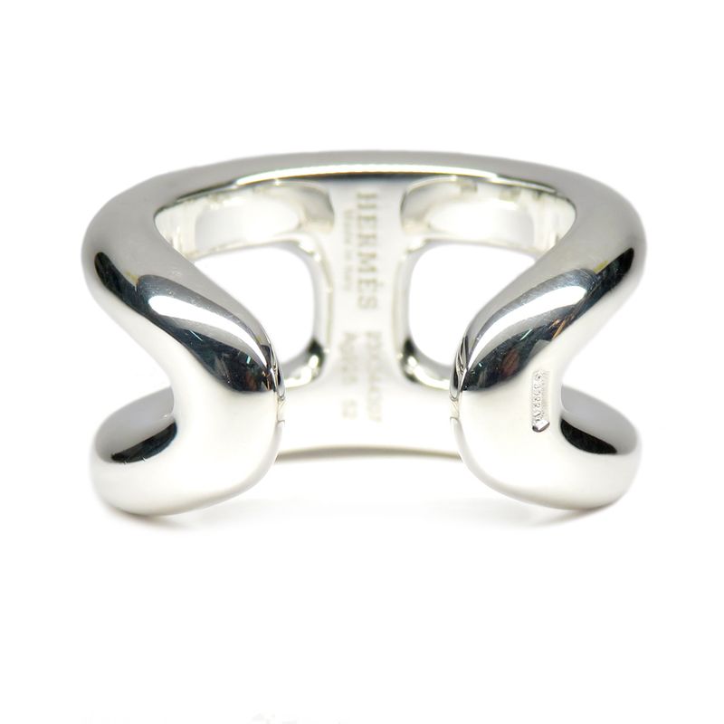Hermes Ring Osmozu PM #52 No 12 Ag925 Hshape Silver - 2023 Ring