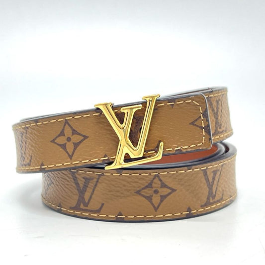 Louis Vuitton Belt LV Iconic 20mm (079in) M0440 Monogram Canvas Brown