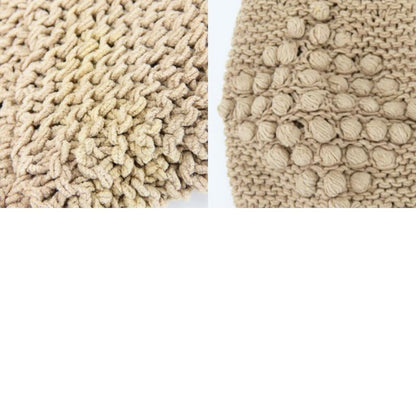 Christian Dior Knit Short Sleeve Beige Summer Knit Tops Apparel Women Ladies