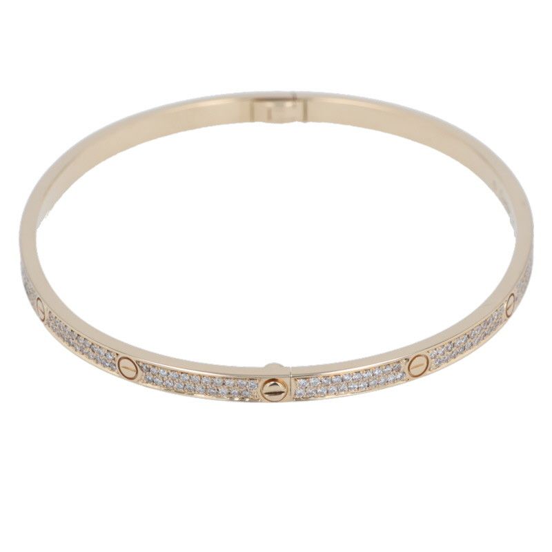 Cartier LOVE Bracelet SM Love Bracelet 18K Yellow Gold After PAVE Diamond