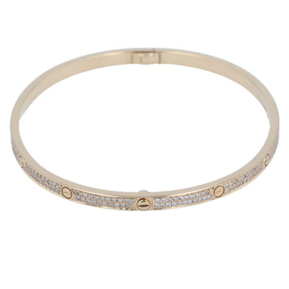 Cartier LOVE Bracelet SM Love Bracelet 18K Yellow Gold After PAVE Diamond