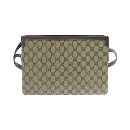 Gucci Vintage Old Gucci Sherry Line Beige Brown GG Supreme Canvas 001 16 4085