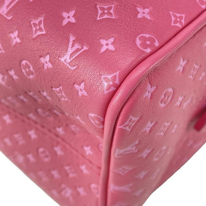 Louis Vuitton Handbag Nanogram Speedy Bandoliere 20 M22286 Rose Leather Cowhide