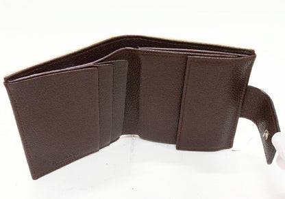 Bulgari Bifold Wallet With Coin Purse Logomania Retale Compact Wallet In PVC