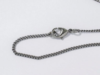 Object Chanel Coco Mark Star Rhinestone Necklace Pendant Metal Silver Hardware