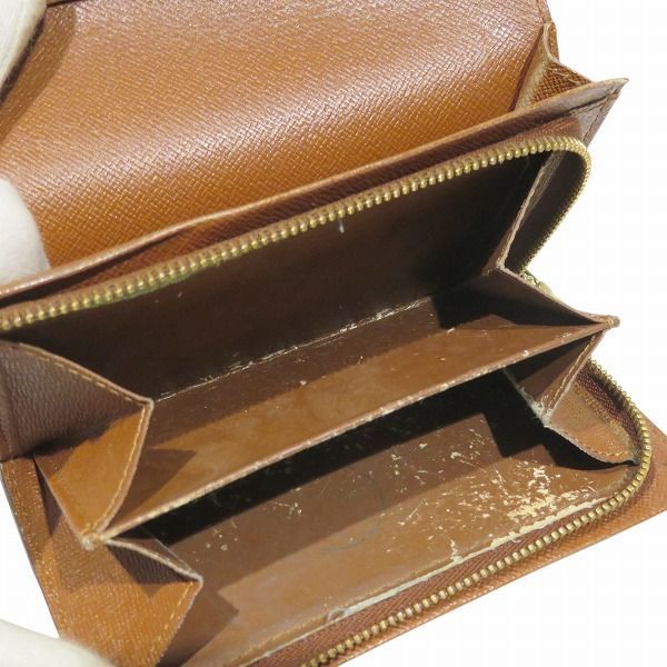 Louis Vuitton Monogram Portefeuille Tresor M61736 L-shape Zipper Bifold Wallet