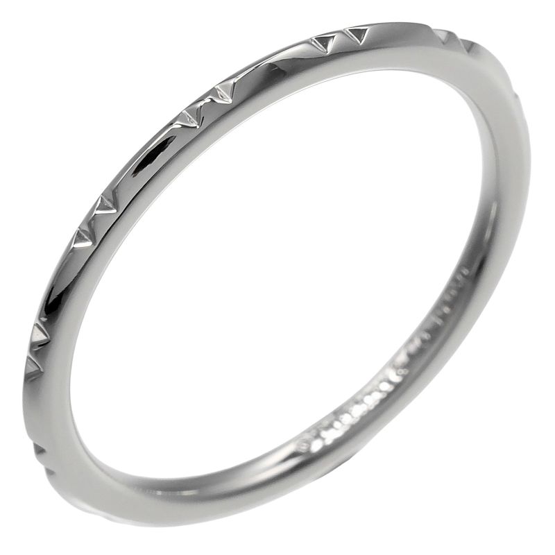 Tiffany & Co True Band 1.5mm (0.06in) Model Pt950platinum 19.5 Men's 3.28g Ring