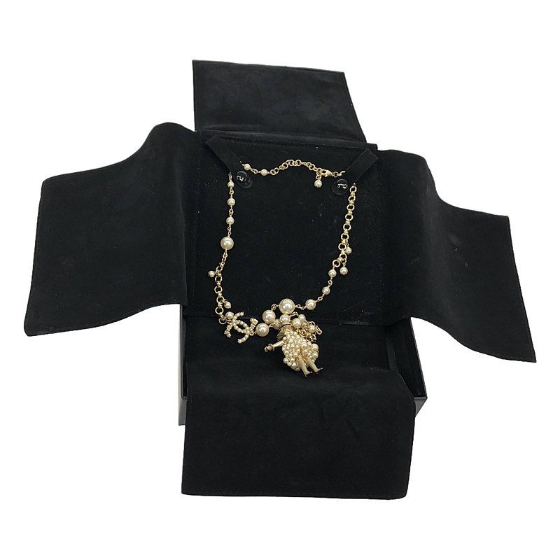 Chanel | 2015spring Collection 15P Coco Mark Mademoiselle Pearl Dress Doll