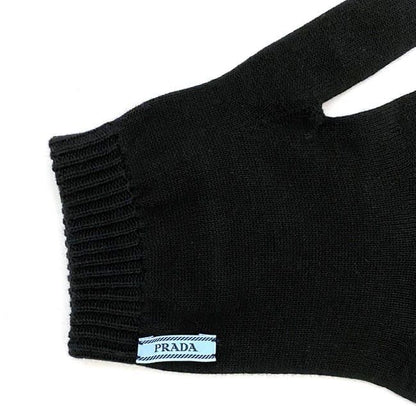 Prada Gloves Black Nero Dna615 Never