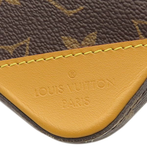 Louis Vuitton Shoulder Bag Trio Messenger Monogram Stripe Monogram Stripe Gold