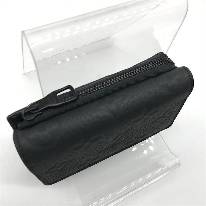 Louis Vuitton Monogram Wallet Taurillon Portofoy Pilot Black