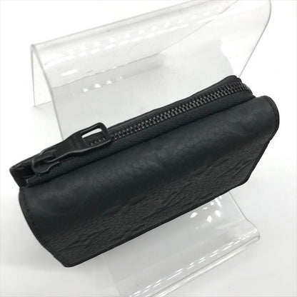 Louis Vuitton Monogram Wallet Taurillon Portofoy Pilot Black