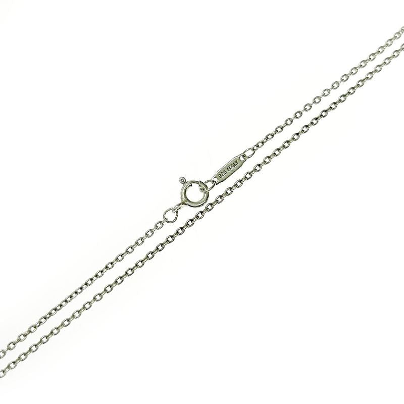 Tiffany & Co Silver 1837 Three Drop Circle Necklace 5.7g 925 Engraved 363718