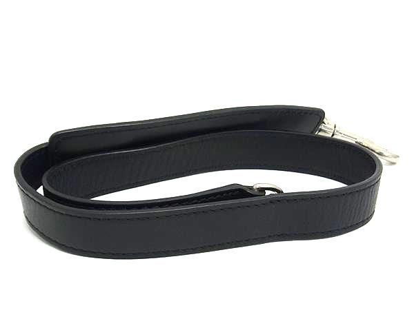 Celine Leather Shoulder Strap For Bag Shoulder Belt Shoulder Strap Black