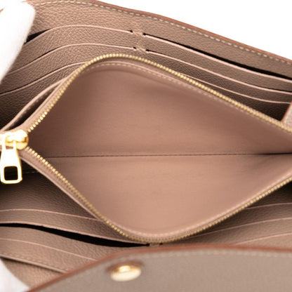 Louis Vuitton Monogram Empreinte Portefeuille Sarah M63465 Vison Glaze Leather