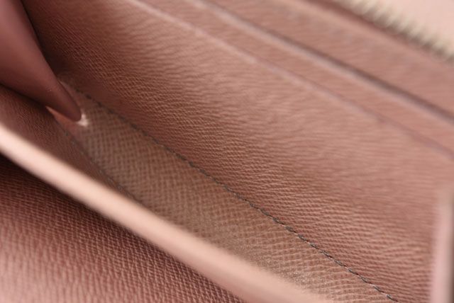 Louis Vuitton Wallet Fold Coin Case Zippy Coin Purse M63723 LV Stories Rose