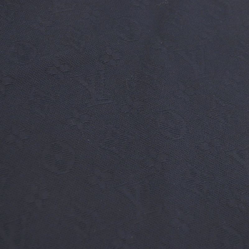 Louis Vuitton 24SS 1afbaf Pique Cotton T-shirt Cut And Sewn Monogram Navy S