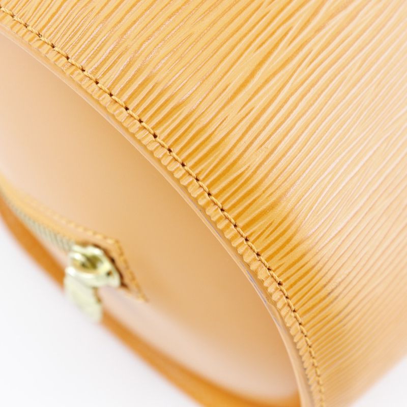 Louis Vuitton Soufflot M5222h Epi Leather Mandarin Orange Mi0053 Ladies Handbag