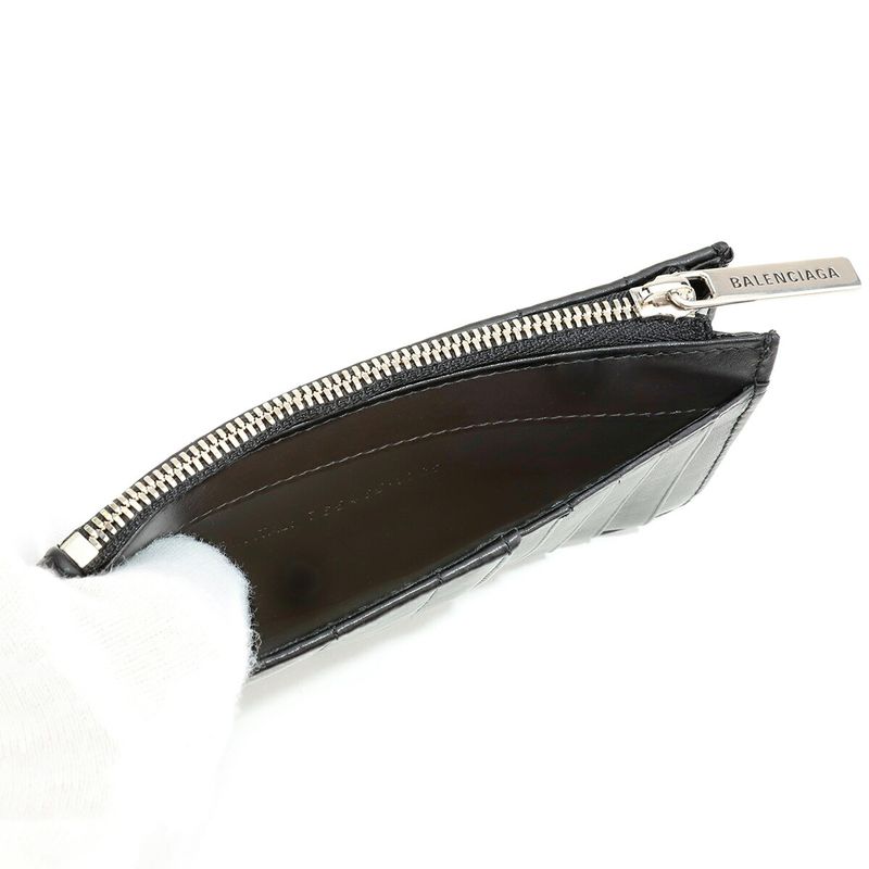 Balenciaga Card Case Monaco Black