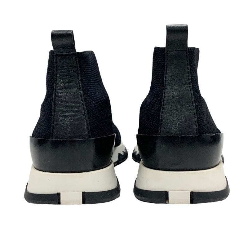 Hermes Volo Sneakers Shoes Socks Sneakers Knit Black White