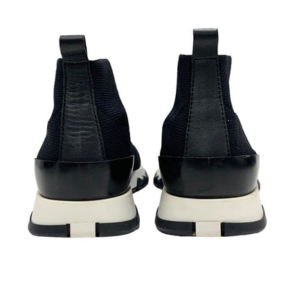 Hermes Volo Sneakers Shoes Socks Sneakers Knit Black White