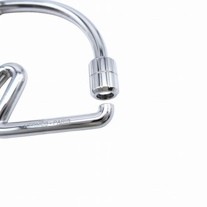 Hermes Key Ring Cheval Key Holder Charm Silver 9her06-00121 Men Women Tnt