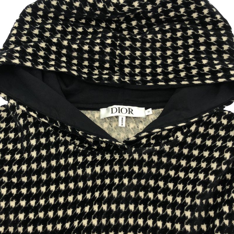 Christian Dior Kids Houndstooth Hoodie and Shorts Setup 2wbm13swej 2wbm13sktj