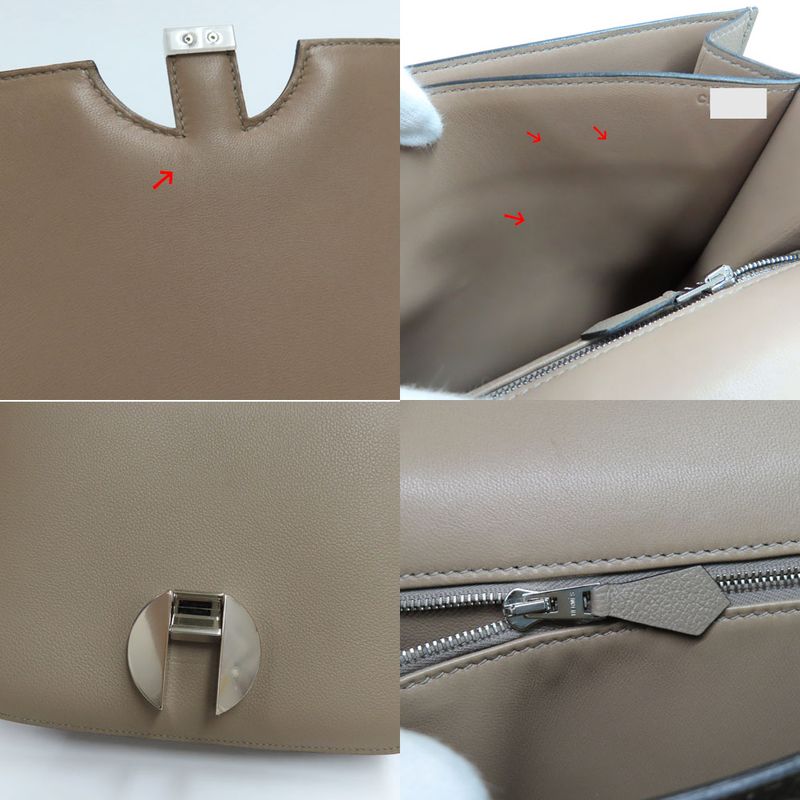 Hermes 2002-20 Tourtier-legre-eva-color-shoulder-bag C Stamp Svhardware