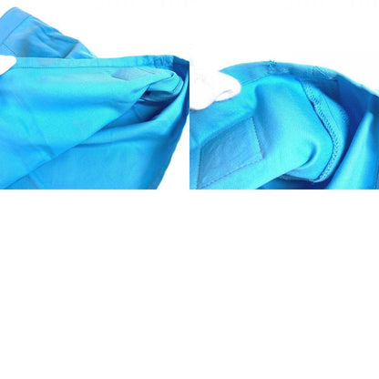 Chanel Skirt Logo CC Coco Mark P19433 Cotton Blue