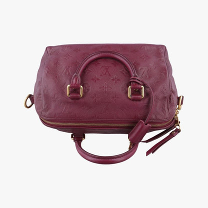 Louis Vuittonspeedy Bandoliere 25 Aurore Monogram Empreinte M40764 Sp3142