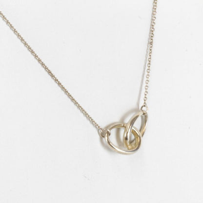 925 Silver Tiffany & Co Tiffany & Co Double Loop 28g Necklace