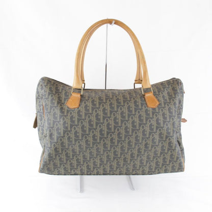 Christian Dior Trotter Boston Bag Monogram Canvas Ladies