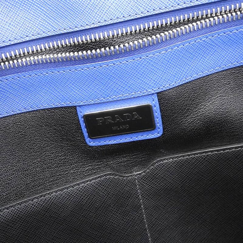 Tagged Ultra Prada 2016 Vr0078 Saffiano Travel Leather 2way Shoulder Crossbody