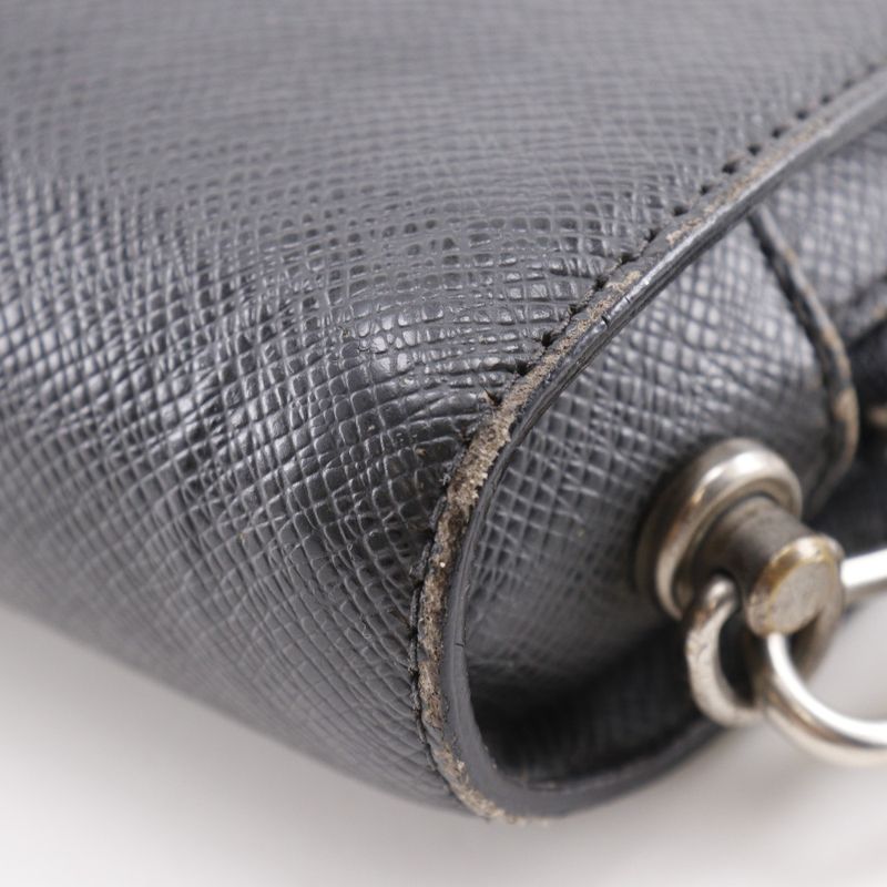 Louis Vuitton Baikal M30182 Taiga Ardoise Black Vi0094 Men's Second Bag