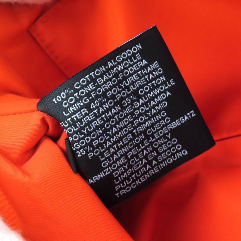 Hermes Bolide Pouch MM Cotton 100% H Logo Embroidery Leather Use Canvas