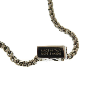 Louis Vuitton Beaded Bracelet Monogram Metal/beaded Silver Bracelet M00512 LV