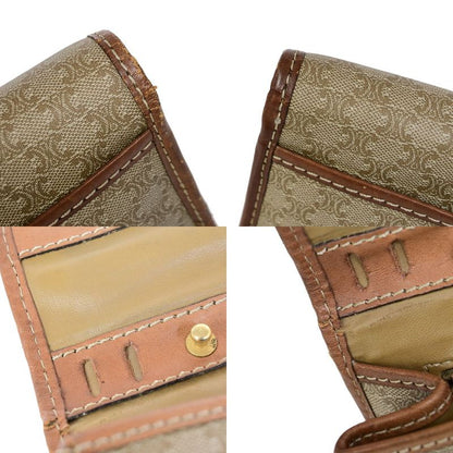 Celine Macadam Second Bag Clutch Bag Beige 01bs111